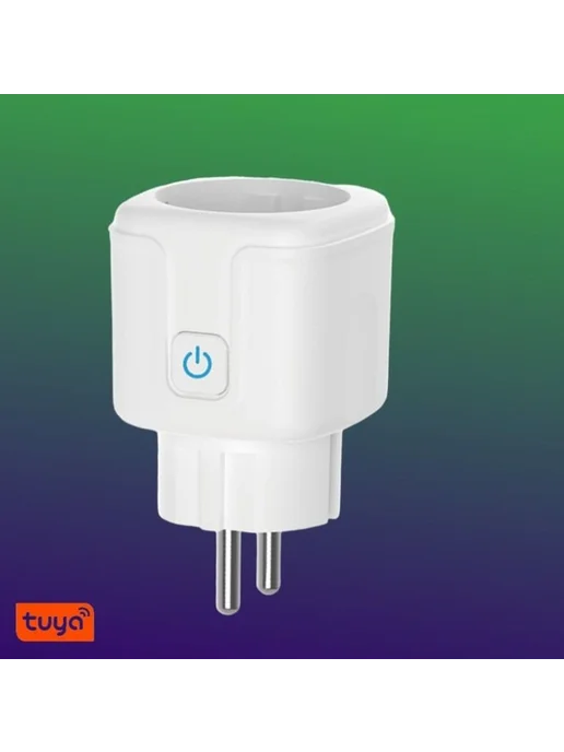 Умная розетка Wi-Fi 16А для умного дома Белый, белый, фото 7