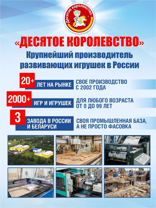ДЕСЯТОЕ КОРОЛЕВСТВО Настольная игра для детей Угадай Кто Я " Животные", белый, фото 8
