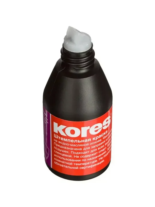 Kores Краска штемпельная фиолетовая, фиолетовый, фото 3