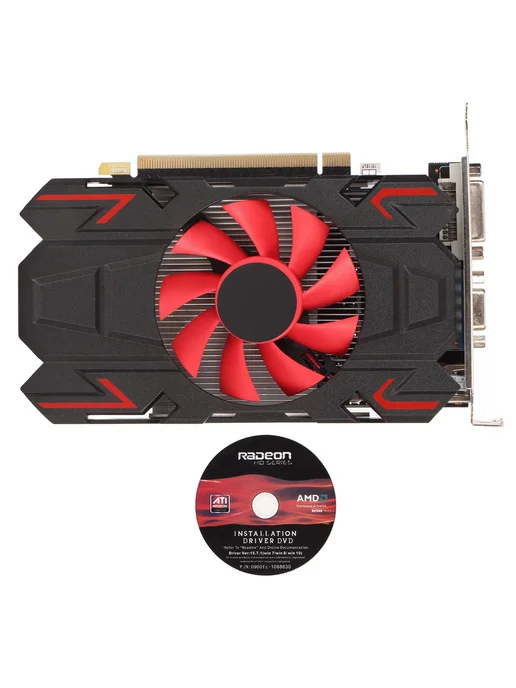 HD7670 4ГБ DDR5 Видеокарта, 4 ГБ, фото 4