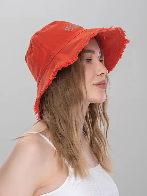 ArK Hat Панама Летняя, оранжевый, фото 6