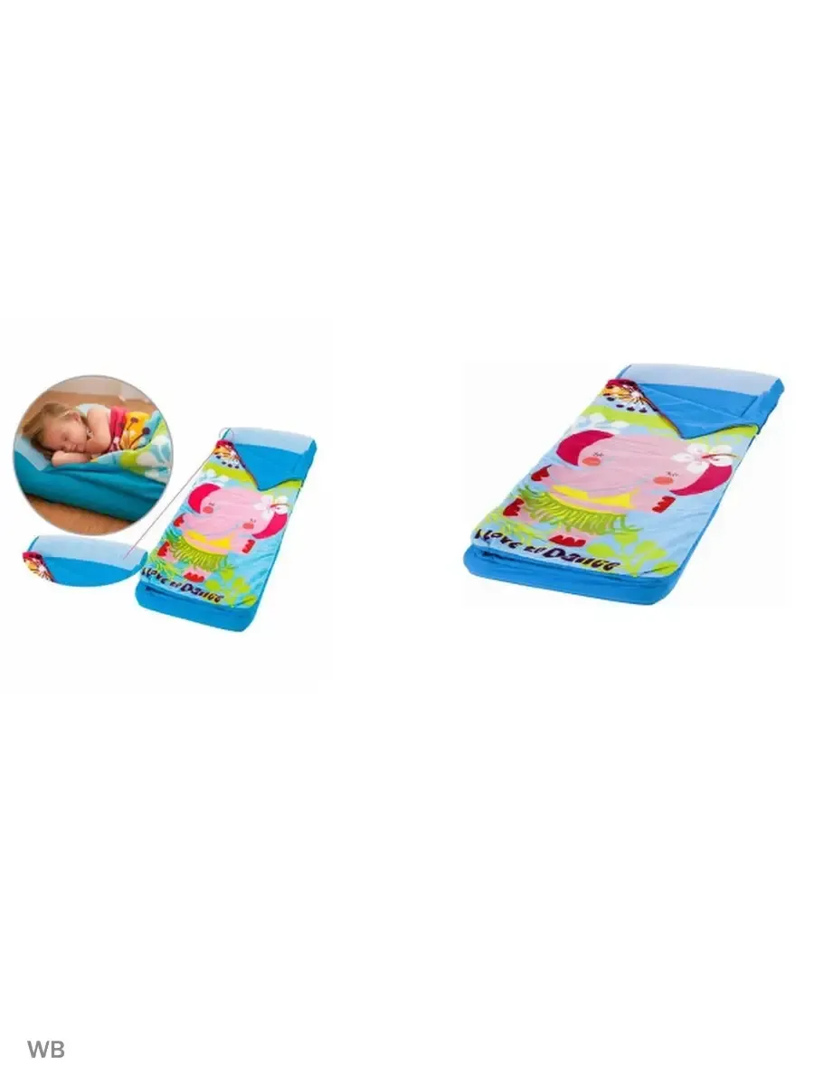 Матрас со спальным мешком Hula Elly 64х152х20