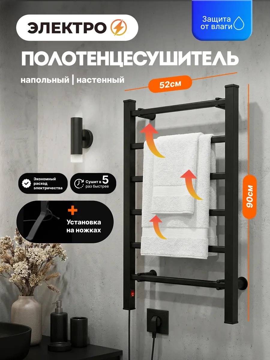 Полотенцесушитель электрический в ванную