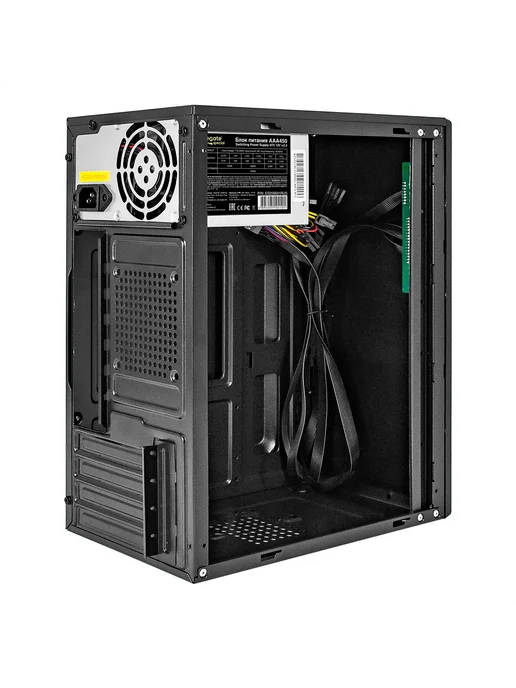 EXEGATE Корпус Minitower BAA-408U-AAA450, черный, фото 2