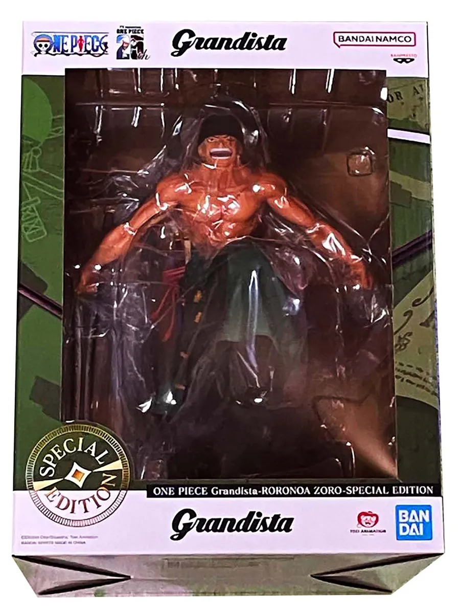 Фигурка аниме Ван Пис One Piece Grandista Roronoa Зоро 23см