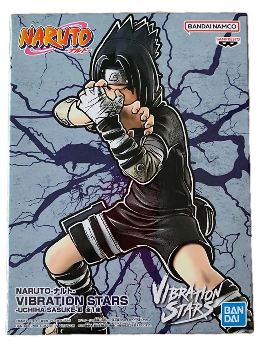 Фигурка аниме Наруто Naruto Vibration Stars Учиха Саске 14см