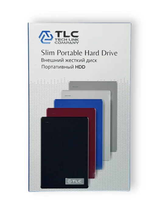 TLC Tech Link Company Внешний жесткий диск TLC 1,5 Тб HDD 2,5" USB 3.0, белый, 1,5 ТБ, фото 5