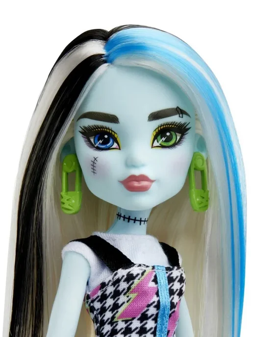 Monster High Монстр Хай Френки Штейн Кукла шарнирная, голубой, фото 7