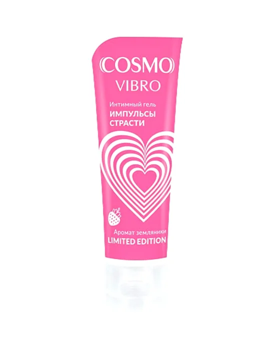 Биоритм Лубрикант стимулирующий Cosmo vibro земляника 50 мл, 50 мл, фото 4