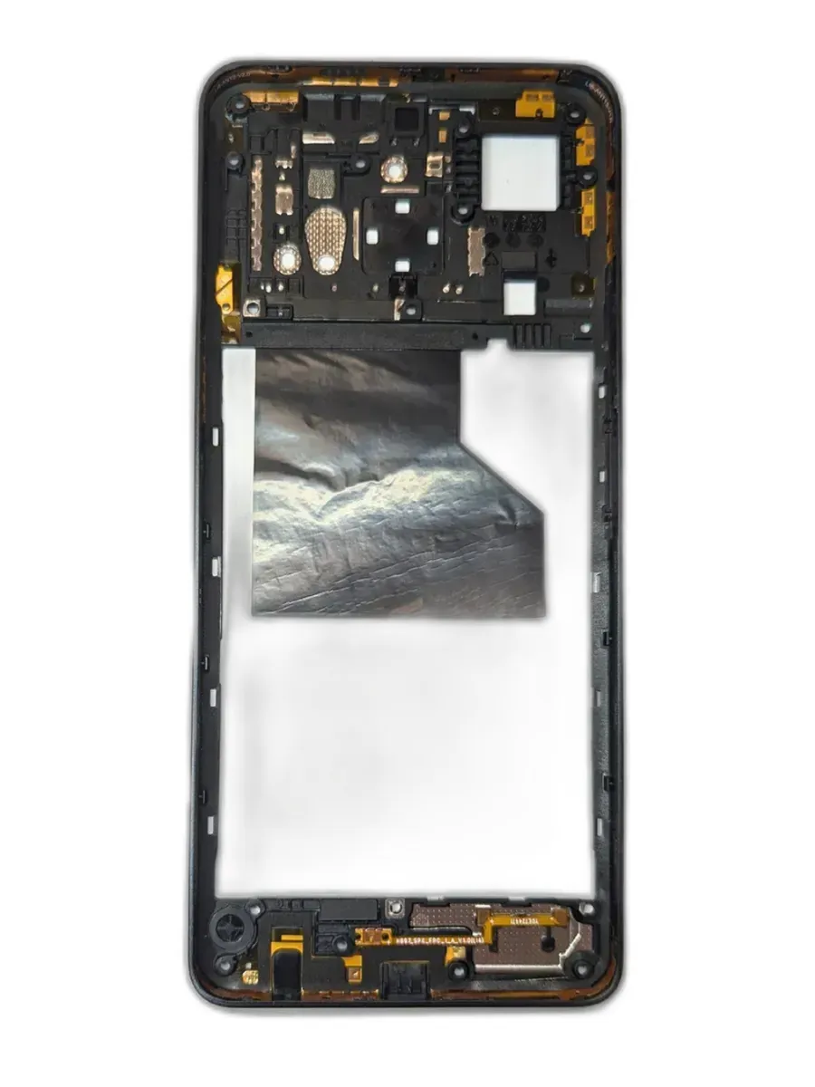 Tecno Pova 6 Neo Средняя рамка черная
