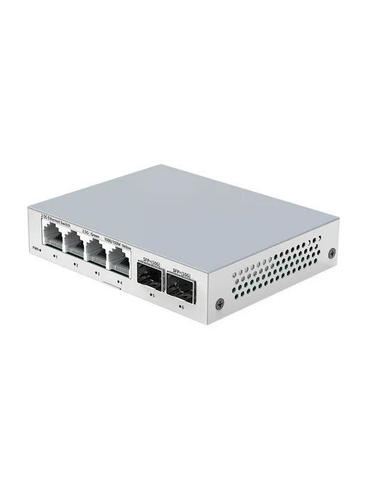 HORACO 4-портовый 2,5-гигабитный коммутатор с 2 портами 10G SFP+, 10 г, фото 2