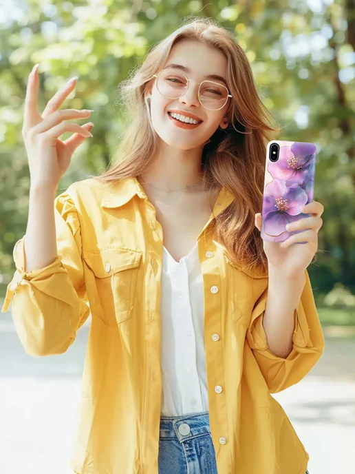 SLVGO Чехол на Apple iPhone Xs, X, белый, фото 4