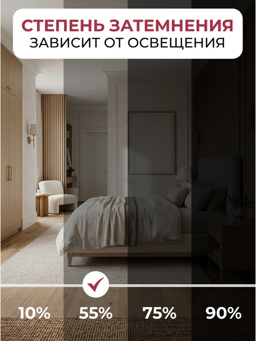 Mollyn Home Фотошторы короткие на кухню, спальню, 2 шт 145x180 см, Город, 2 шт, фото 7