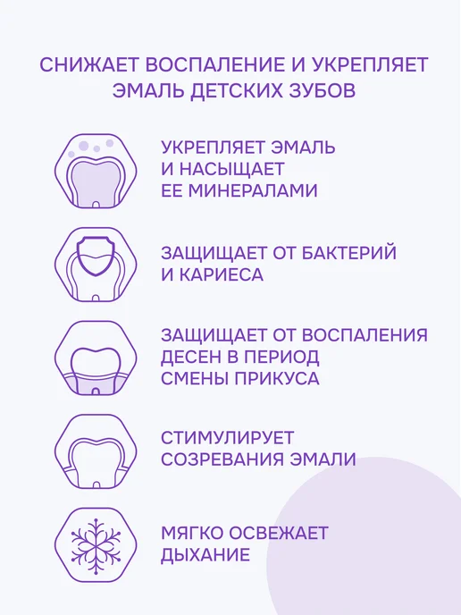 R.O.C.S. Ополаскиватель для детей и подростков кокос и мята 250 мл, 250 мл, фото 3