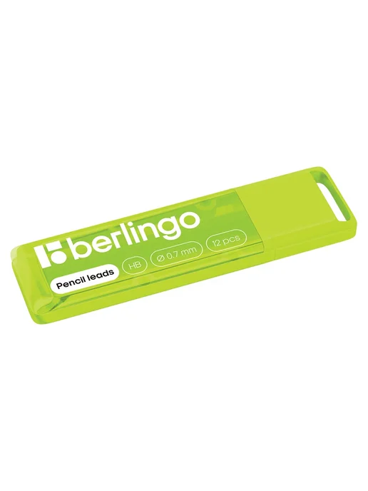 Berlingo 5 уп. - Грифель для карандаша 0.7 мм, HB, 12шт, арт. 321556, 12 шт, фото 3