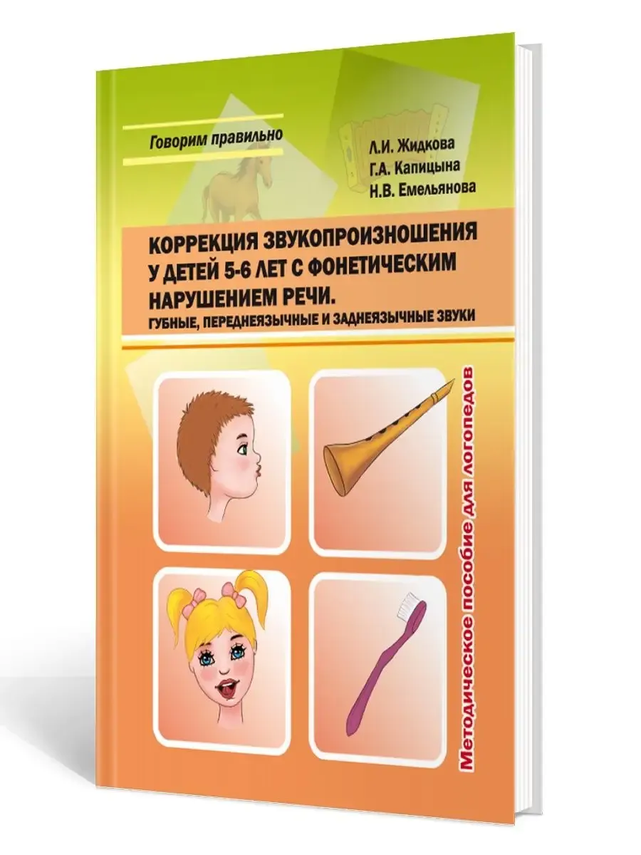 Коррекция звукопроизношения у детей 5-6 лет