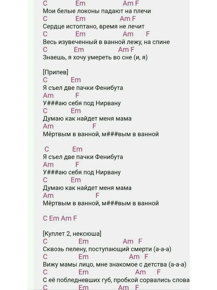 Френдзона Девственница Аккорды Укулеле Френдзона Девственница Аккорды Укулеле
