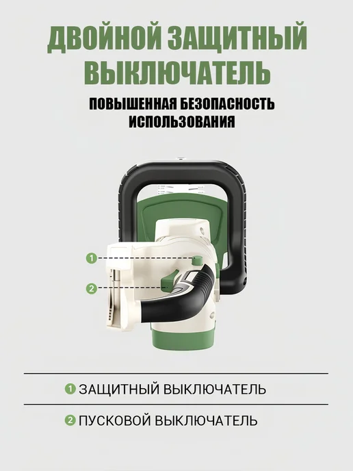BladeX Кусторез аккумуляторный садовый ножницы для травы и кустов, вариант, фото 8