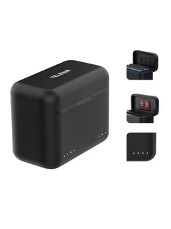 Telesin Зарядное устройство Insta360 X4 на 2 акб