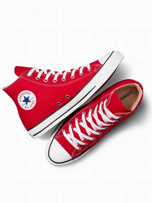 CONVERSE Кеды высокие повседневные, белый, фото 6