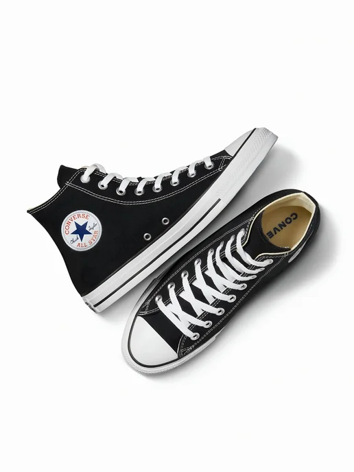 CONVERSE Кеды высокие повседневные, черный, фото 6