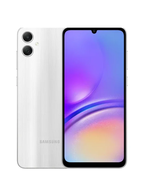 Смартфон Samsung A05 6/128 ГБ, серебристый