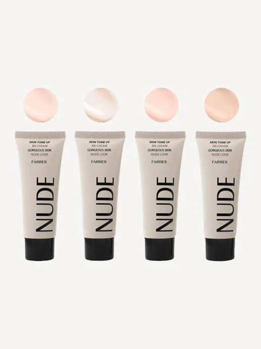 FARRES cosmetics Тональный крем для лица матовый Nude 03, бежевый, фото 4