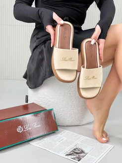 Шлепанцы на платформе Loro Piano 418977489 купить за 2 093 ₽ в интернет‑магазине Wildberries