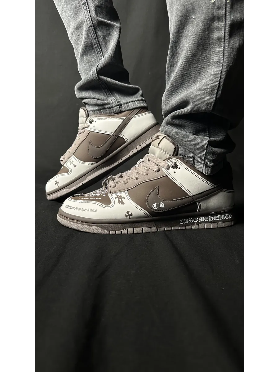 Кроссовки Nike Dunk Low x Chrome Hearts