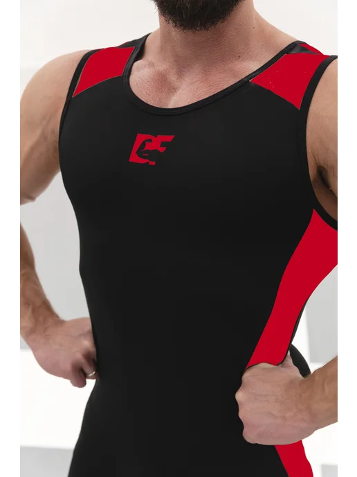 D.F PowerLifting Трико атлетическое для пауэрлифтинга "RUsh", вариант, фото 2