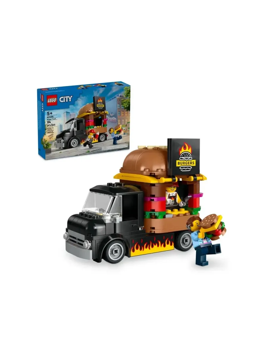 Конструктор LEGO City Бургер Трак 60404