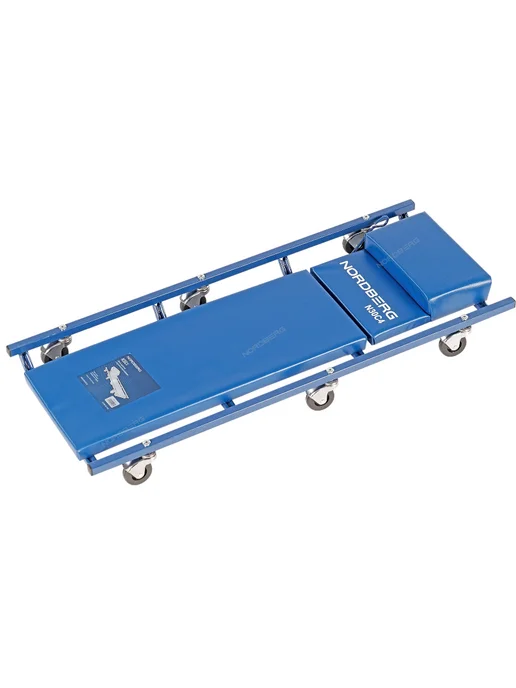 NORDBERG Лежак подкатной с подъемным подголовником N30C4, синий, фото 2