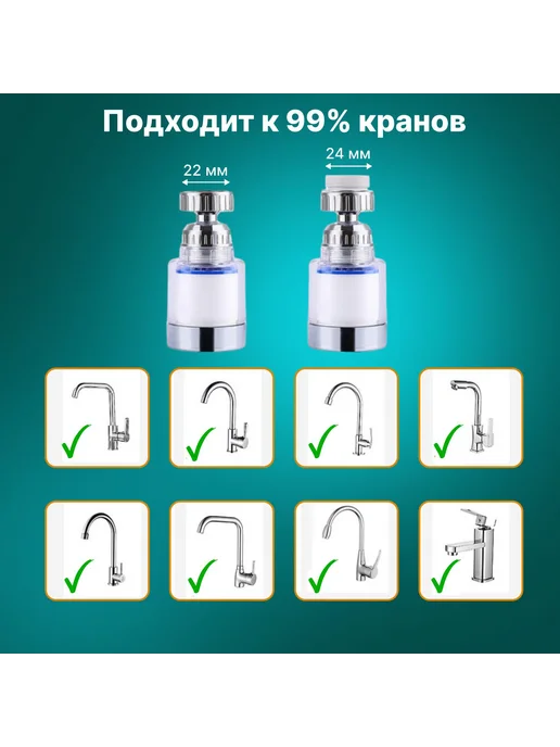 Фильтр для воды на кран картридж, 5 шт, фото 2