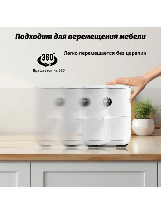 Колесики для мебели поворотные 8 шт Черный матовый, 12 шт, фото 7