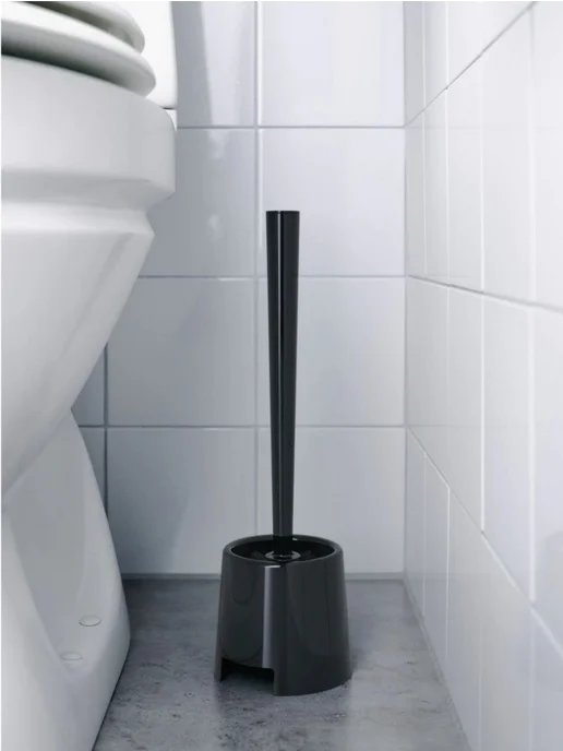 IKEA Ершик для унитаза BOLMEN, черный, фото 3