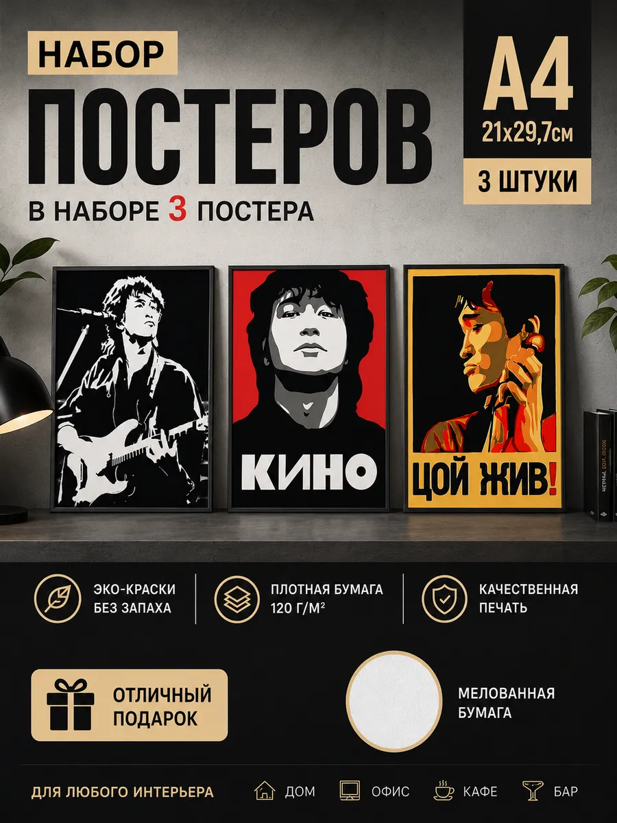 Постер Виктор Цой