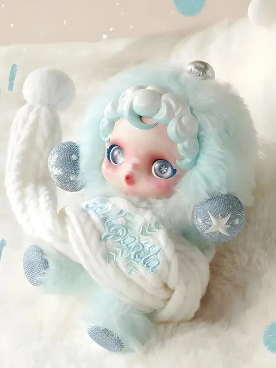 Кукла POP MART SKULLPANDA Winter Symphony Series of Snow POP MART