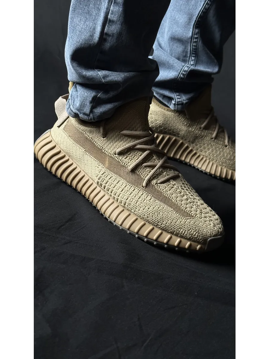 Кроссовки Adidas Yeezy Boost 350 Бежевые