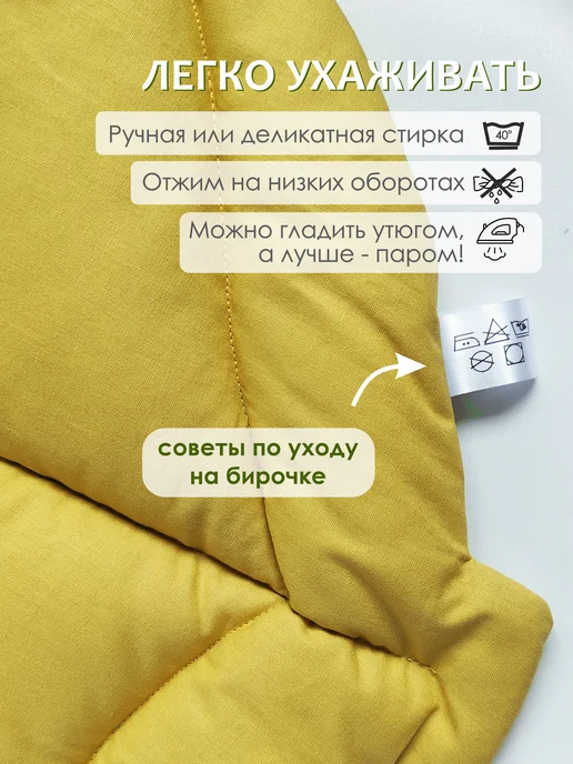 Подушка для стула, зеленый, фото 3