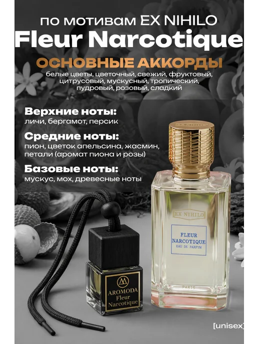 AROMODA Ароматизатор в машину автопарфюм цветочный подарок, вариант, фото 2