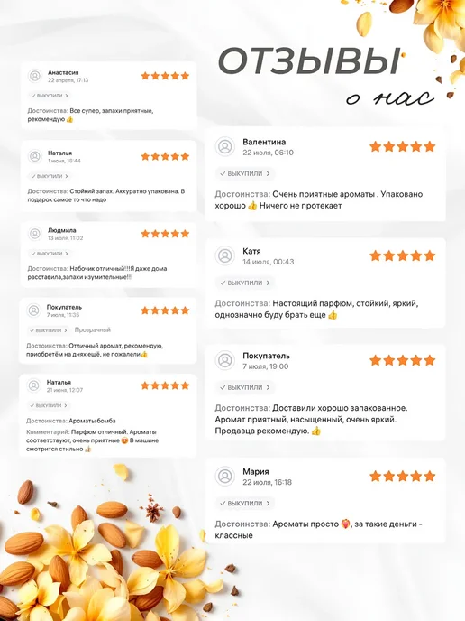 AROMODA Ароматизатор в машину автопарфюм цветочный подарок, вариант, фото 7
