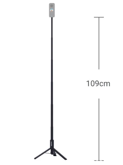 Insta360 Монопод штатив 109см для One X X2 X3 X4 невидимый, 2x3x4, фото 5