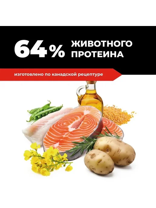 Сухой корм GO'KITCHEN Sensitivities для собак, лосось, рыба, 9,98 кг, фото 2