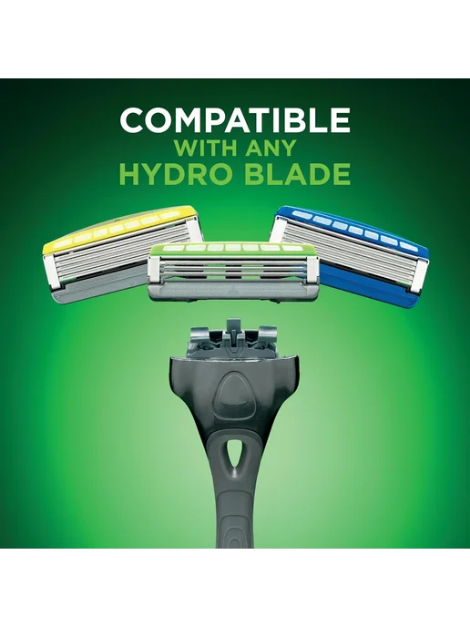 Wilkinson Sword Hydro 3 Carbon Бритвенный станок с 1 кассетой, черный, фото 6
