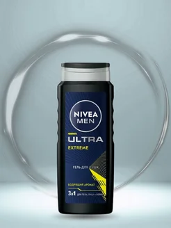 Гель для душа Ultra Extreme мужской 500мл NIVEA 419815192 купить за 529 ₽ в интернет‑магазине Wildberries