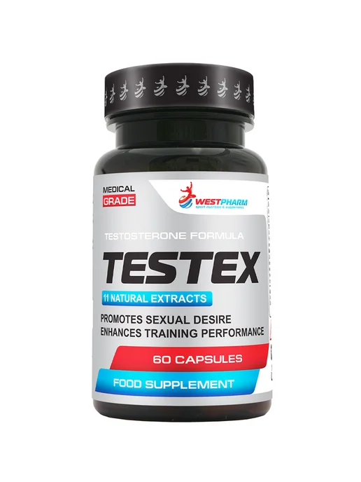 Westpharm Тестостероновый бустер TESTEX, 60 капсул, вариант, фото 5