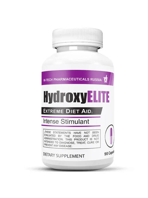 Hi-Tech Pharmaceuticals Russia Жиросжигатель HydroxyELITE, 90 капсул, 150 мл, фото 2