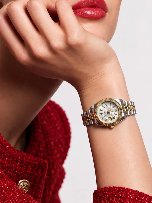 WatchHub Часы наручные женские кварцевые, белый, фото 2