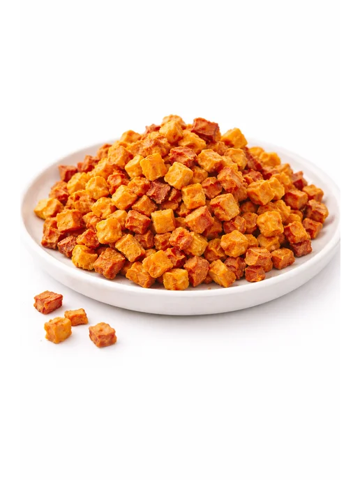 Тыква сушёная кубиками, 150 г, 150 г, фото 2