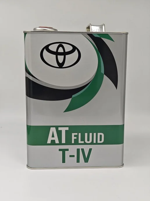 toyota Масло трансмиссионное Тойота AT FLUID TYPE T-IV 4л, 4 л